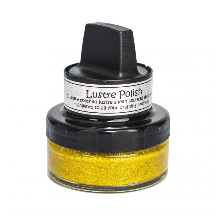 Cosmic Shimmer Lustre Polish Lemon Sherbet