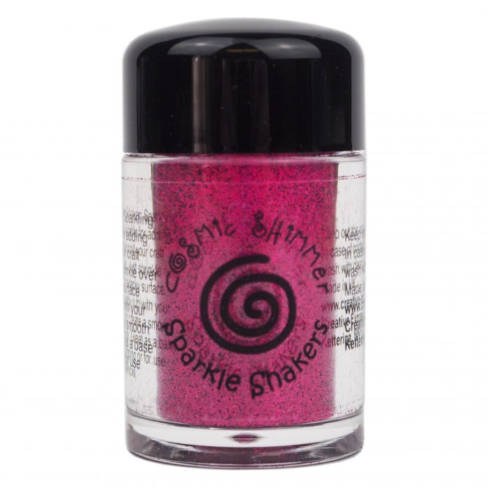 Cosmic Shimmer Sparkle Shaker Cerise Pink