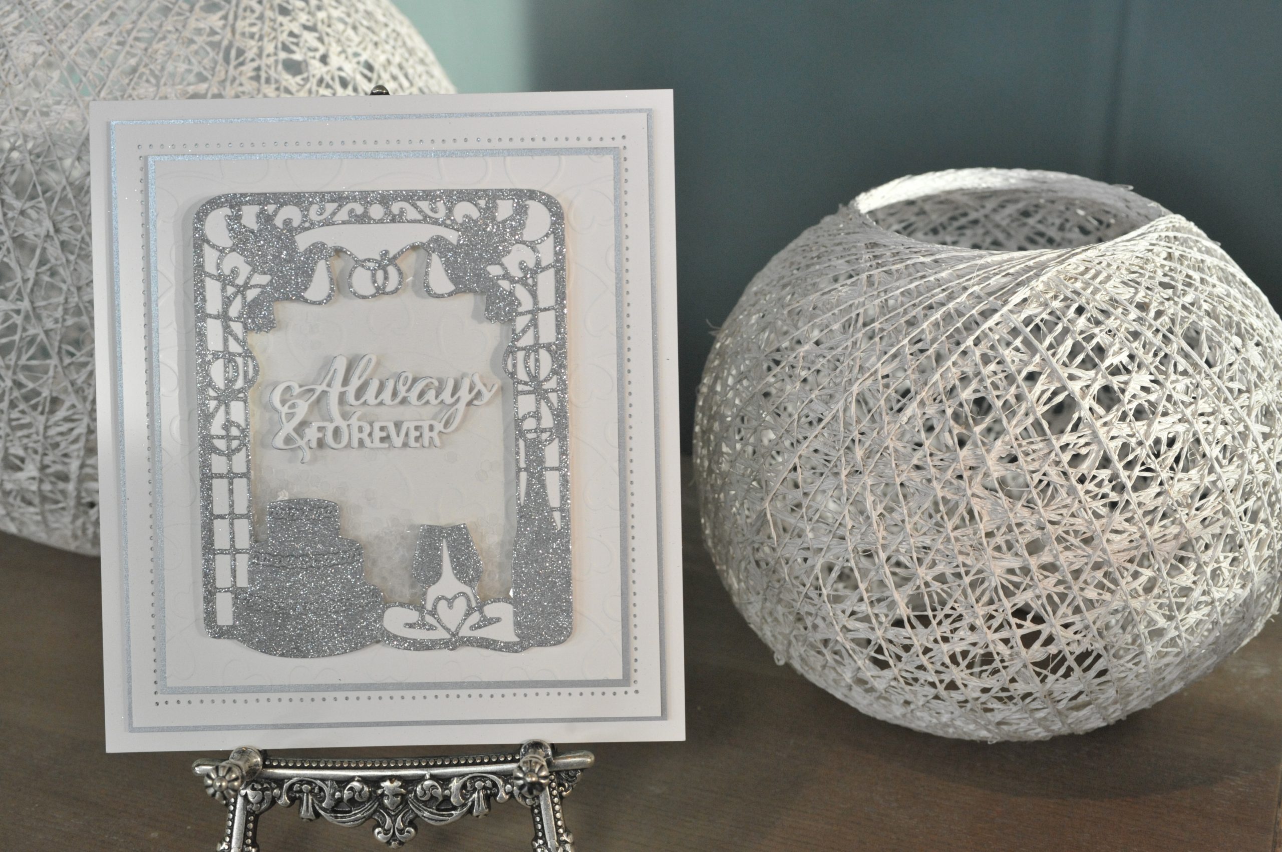 Wedding Frame Shaker Card