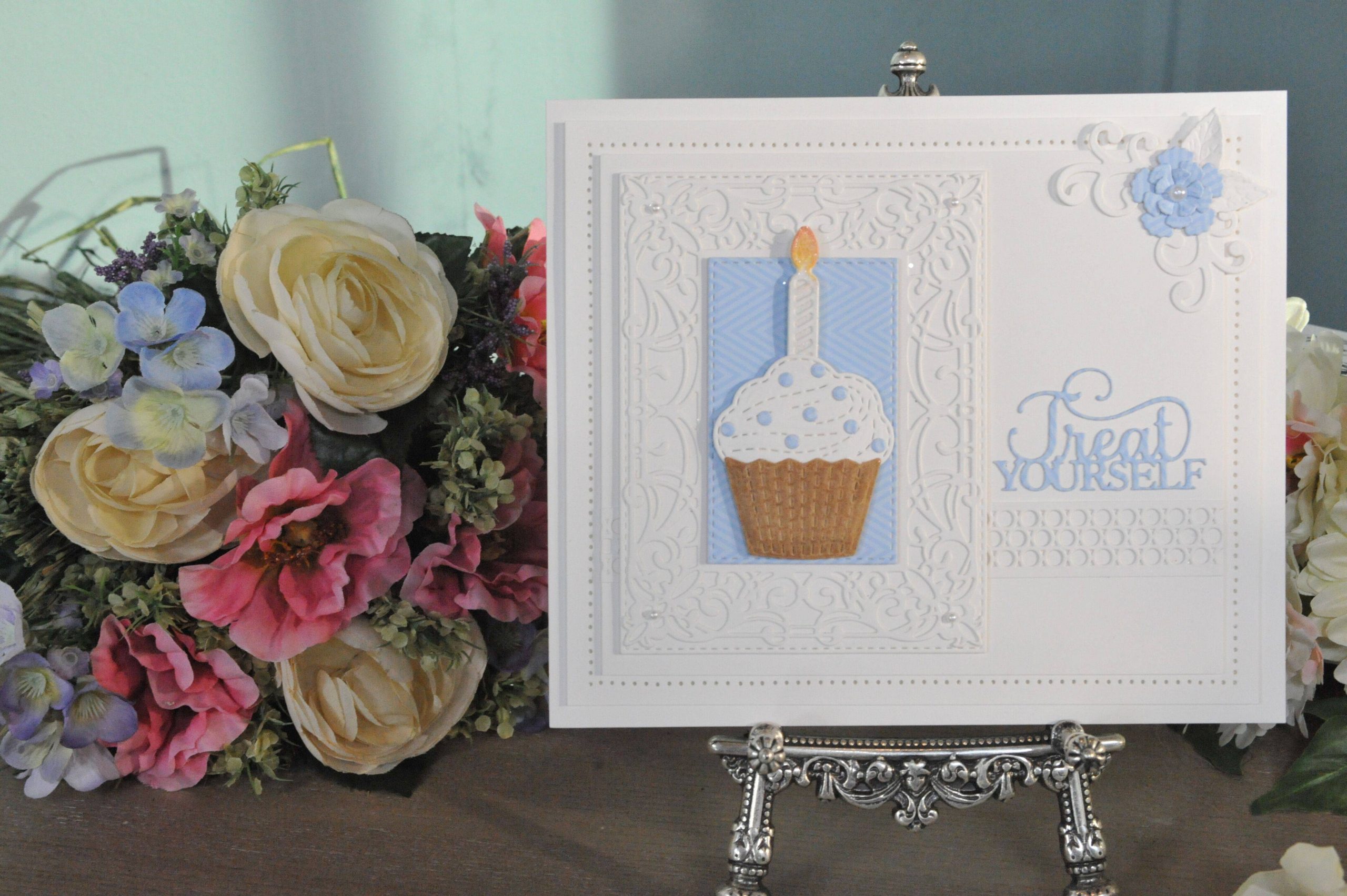 Treat Yourself Cupcake Card