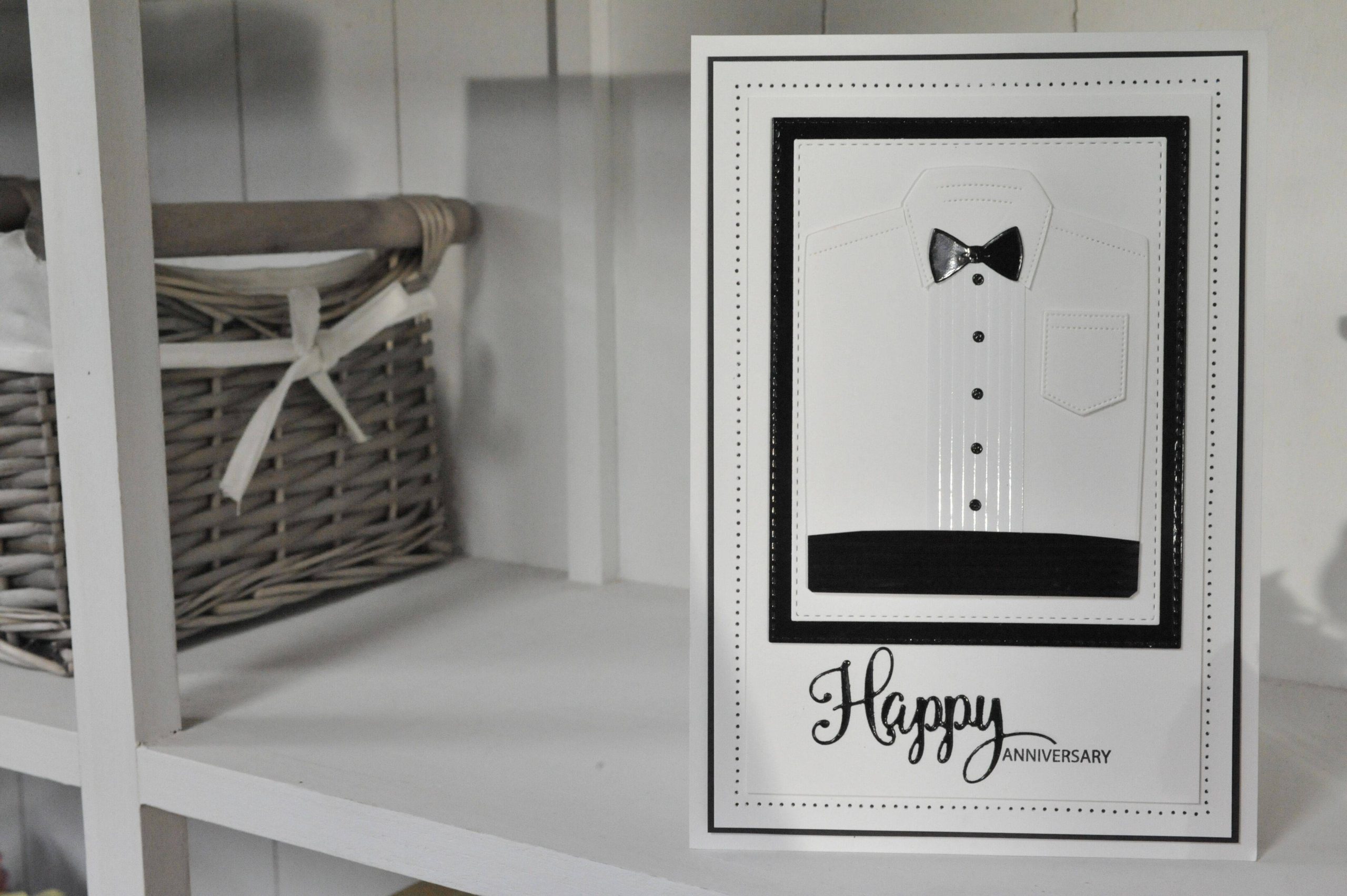 Formal Attire Anniversary Card