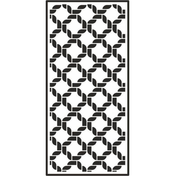 woven rope slimline stencil