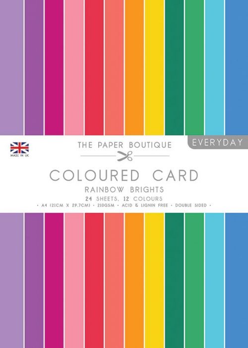 Paper Boutique Everyday Colours Rainbow Collection