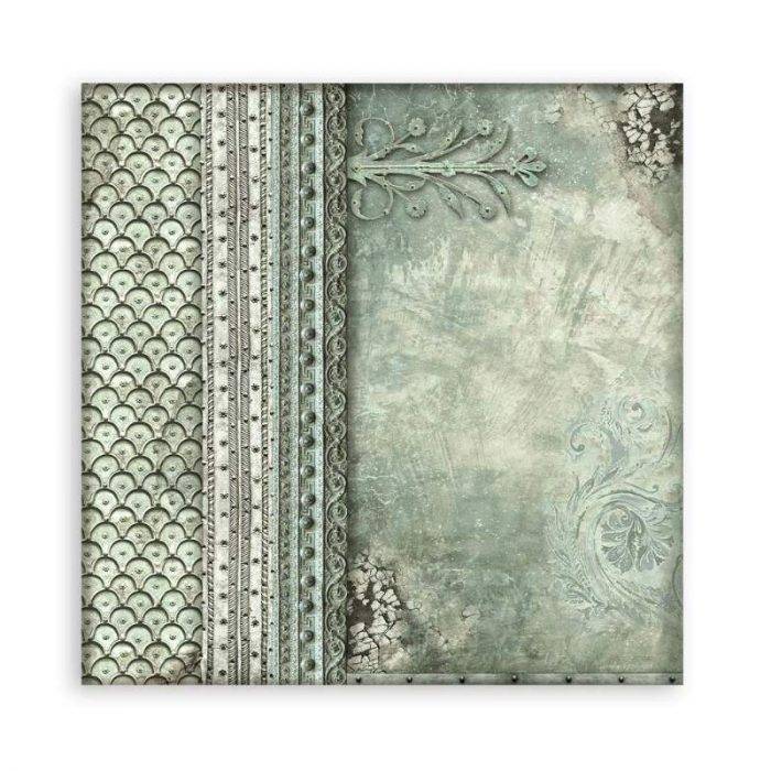 Stamperia Mini Scrapbooking Pad 10 20.3 x 20.3 cm (8x8) Backgrounds Magic Forest - Image 10