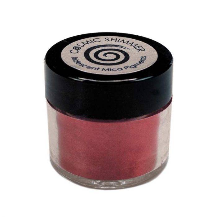 Cosmic Shimmer Iridescent Mica Pigment Ruby Flame 20ml