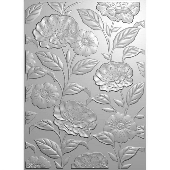 Creative Expressions Bold Blooms 5 in x 7 in 3D Embossing Folder - Image 5