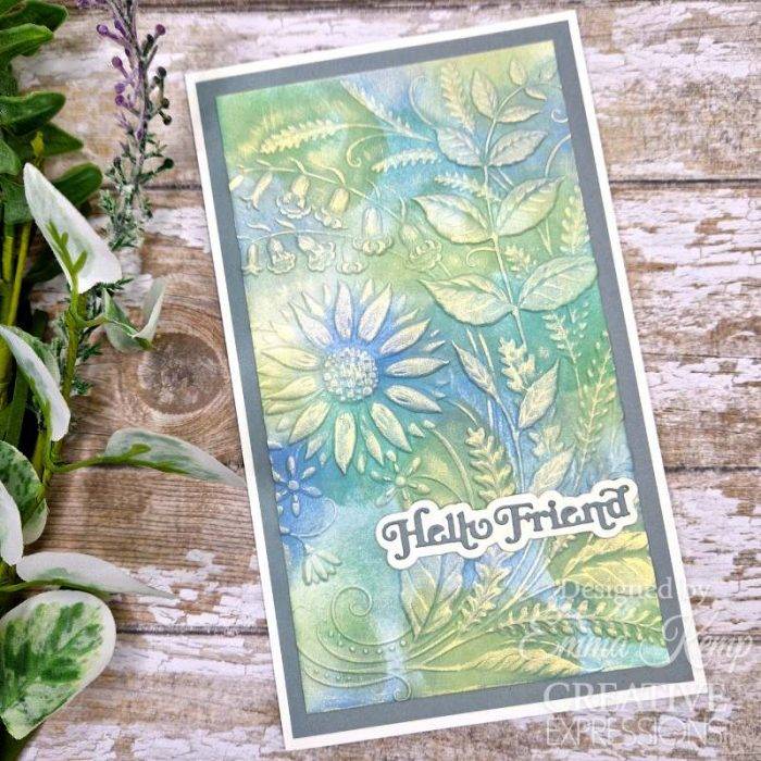 Creative Expressions Sunshine Serenade 5 in x 7 in 3D Embossing Folder - Image 10