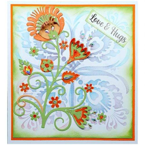 Paper Cuts Folk Art Flowers with Gwen Fletcher